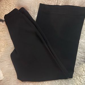 H&M wide legged trousers size 2 black